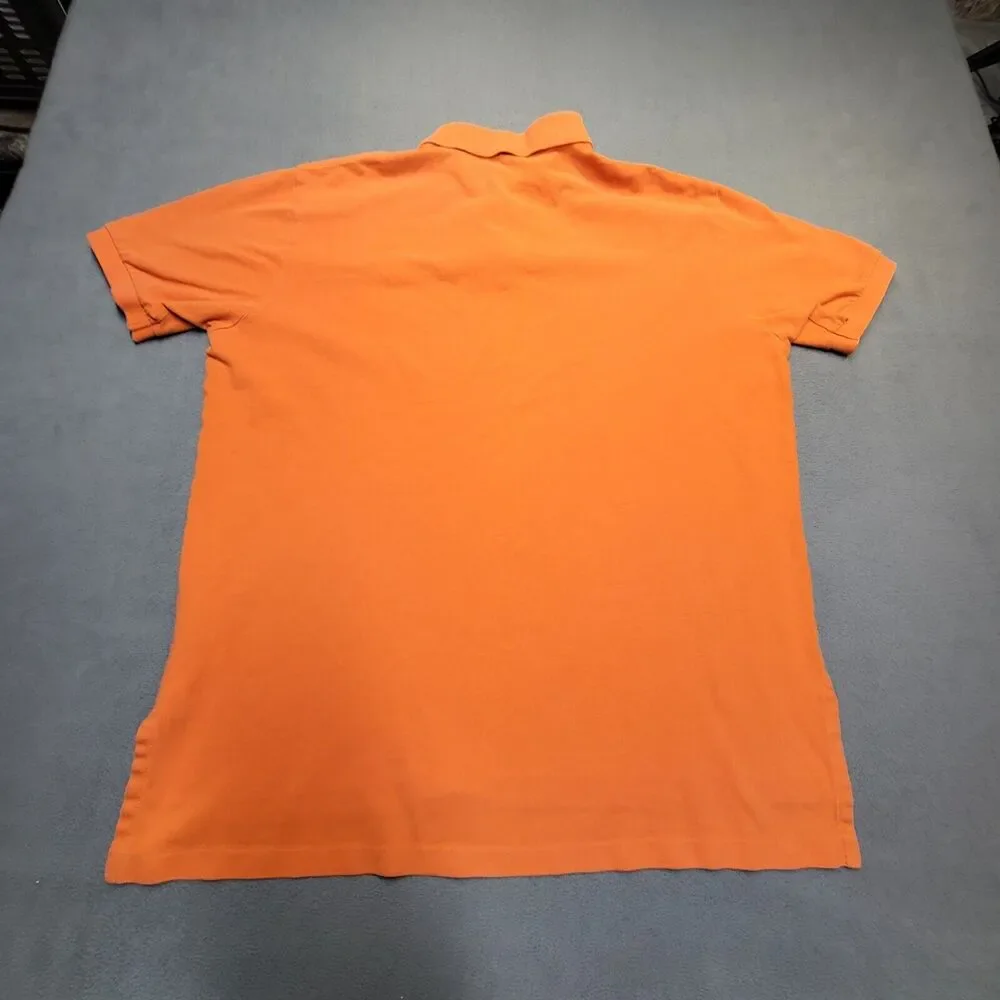 Ralph Lauren Polo Shirt Mens XL Orange Short Sleeve Pony